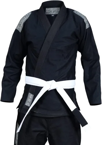 Miniatura 2 de Twister Challenge Jiu Jitsu Gi, Uniforme Jiu Jitsu, Competencia Profesional Tela de alta calidad Viene con Cinturones Blancos