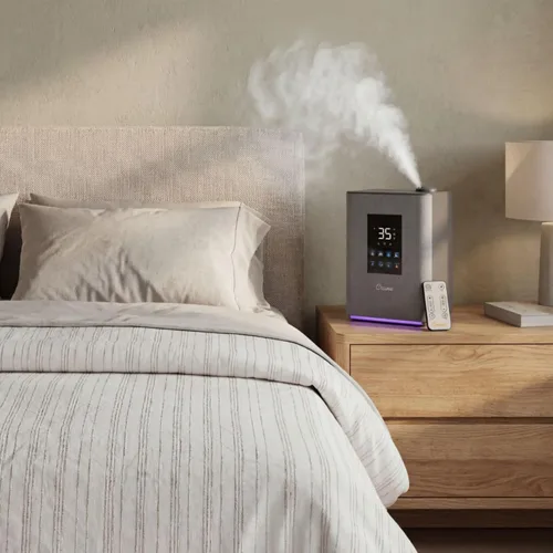 Miniatura 6 de Crane Humidificador de niebla cálida y fría de 4.5L, humidificador ultrasónico de llenado superior para habitación grande, dormitorio, guardería