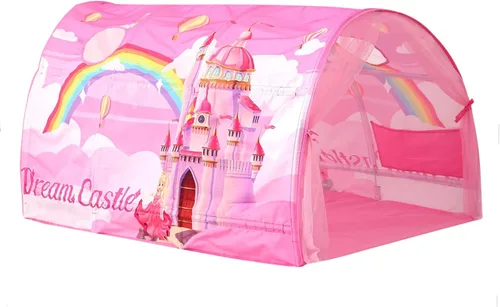 Miniatura 11 de Tienda de Cama para Niños Camas Individuales - Zoológicos y Coches Tiendas de Juego Maravillosas Niños Niñas Tienda de Juego Interior Ventilada