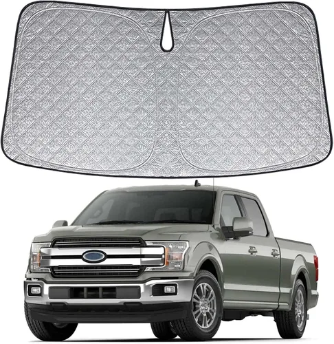 Miniatura 28 de Parasol de 6 capas para parabrisas de Honda Element 2003-2011, parasol plegable para automóvil con bolsa de almacenamiento, reflectante del calor