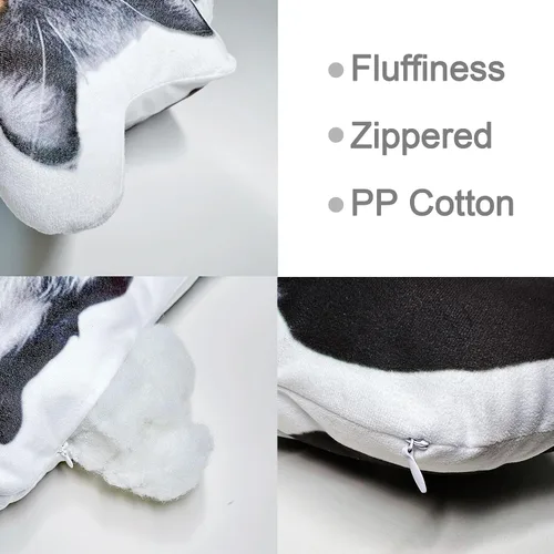 Miniatura 4 de Almohadas personalizadas para mascotas genéricas, almohadas con foto personalizada, almohadas personalizadas con fotos, almohadas para mascotas