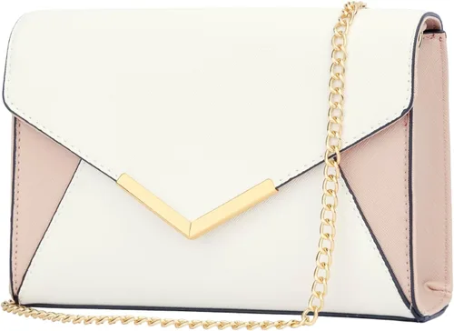 Miniatura 13 de KKXIU Bolso Clutch de Noche Tipo Sobre de Cuero Sintético Elegante para Mujer, Bolso Plegable para Fiesta, Boda, Graduación