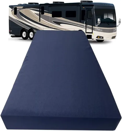 Miniatura 10 de FoamRush colchón de 3 pulgadas para cámper RV de tamaño medio, firmeza media, comodidad, alivio de presión, fabricado en EE. UU., para viaje, Blanco