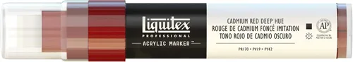 Miniatura 95 de Rotuladores de pintura Liquitex Professional, de punta ancha, Verde fosforescente, 8mm Verde fluorescente