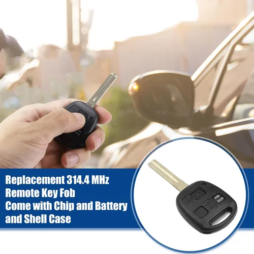 Miniatura 2 de ACROPIX Llave de control remoto sin llave de 314.4 MHz para Lexus RX330 RX350 2004-2006 para Lexus RX350 RX400h 2007-2009 HYQ12BBT - Paquete de 1