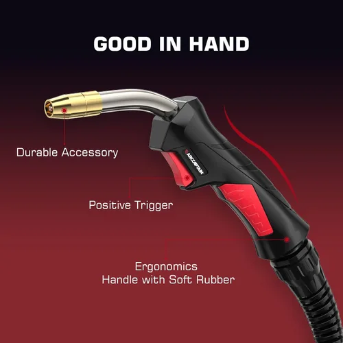 Miniatura 3 de ARCCAPTAIN Para Miller M-15 Mig Pistola de soldadura Antorcha Stinger 10 pies (9.8 ft) 150 Amp Reemplazo para Miller M-150/M-15 (249040)