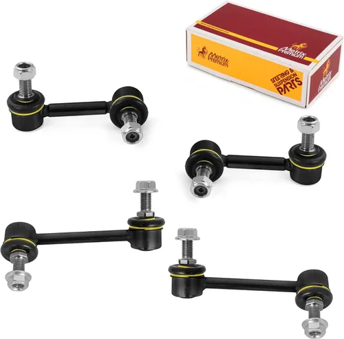 Miniatura 20 de Metrix Premium Piezas de Chasis - Kit de 4 Piezas de Enlace de Barra Estabilizadora Delantera y Trasera Compatible con Mercury Mariner 2009-2011