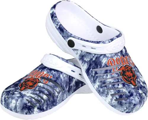 Miniatura 6 de FOCO NFL Womens NFL Team Logo Cloudie Garden Water Sandals Shoes Slipper Clogs with Strap