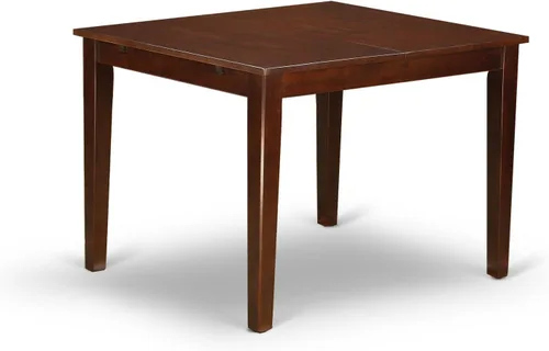 Miniatura 5 de East West Furniture NFT-MAH-T Norfolk - Mesa de comedor rectangular con hoja de mariposa, 32 x 54 pulgadas, caoba