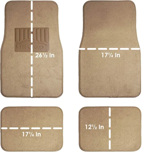 Miniatura 7 de FH Group f11306- Alfombrilla para suelo (3 piezas, resistente y recortable)