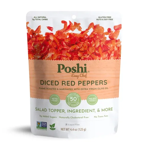 Miniatura 19 de POSHI Ensalada natural de alcachofas y espárragos, ceto, vegana, sin OMG, baja en carbohidratos + calorías, sin gluten, lista para comer, verduras