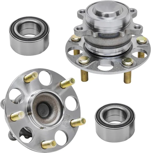 Miniatura 65 de Detroit Axle - Kit de nudillos de dirección delantera izquierda para Ford Edge Lincoln MKX 07-10, cojinete de rueda del lado del conductor, nudillo