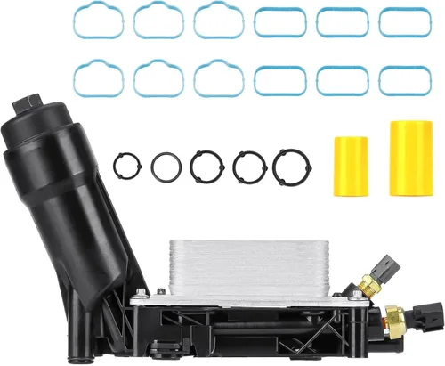 Carcasa del filtro de aceite del motor con enfriador de aceite para Ram ProMaster 2014-2017 1500 2500 3.6L, para Dodge 2011-2014, para Chrysler
