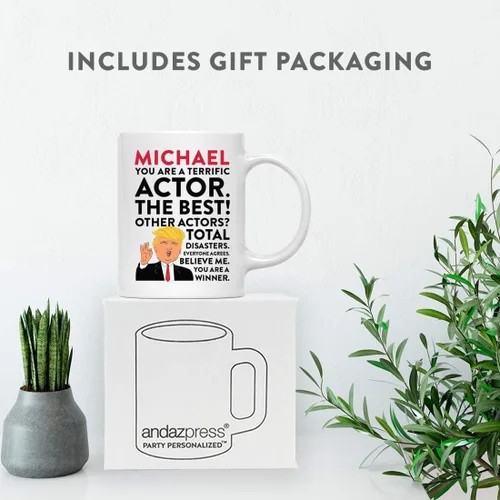 Miniatura 4 de Andaz Press Custom Trump Manual - Taza de café (11.0 fl oz), Actor, 1
