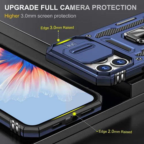 Miniatura 34 de Funda para iPhone 13 Pro con funda para cámara, con soporte de anillo para soporte, con función de montaje magnético para automóvil, para iPhone 13