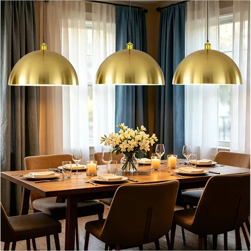 Miniatura 14 de Lámpara Colgante de Granja Negra Accesorios de Lámpara Colgante - Luces Colgantes de Isla de Cocina de 16 pulgadas Luces Colgantes Industriales