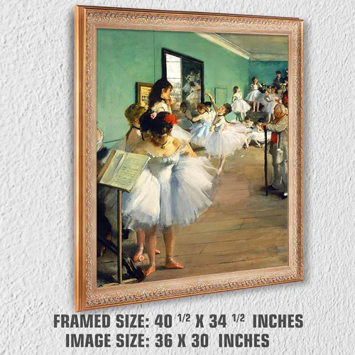 Miniatura 257 de A&T ARTWORK Campo de trigo con cipreses de Van Gogh Las reproducciones de arte clásico mundial, impresiones en lienzo giclée para decoración