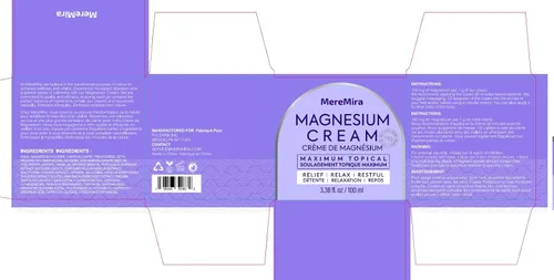Miniatura 8 de Crema de magnesio para el sueño y el alivio muscular: Loción tópica calmante nocturna y relajación profunda - Calambres inquietos Loción
