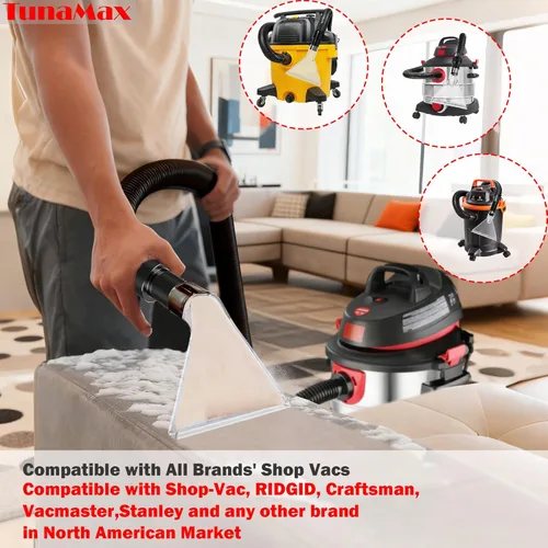 Miniatura 7 de TunaMax Funciona universal con todos los accesorios extractores de aspiradoras de tienda con 1-1/4 pulgadas y 1-7/8 pulgadas y 2-1/2 pulgadas, tres