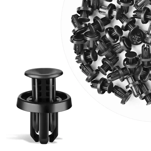 Miniatura 17 de GOOACC Clips de remache de nailon para guardabarros y protector de parachoques para GM, Ford y Chrysler 0.276 in, clips para carrocería