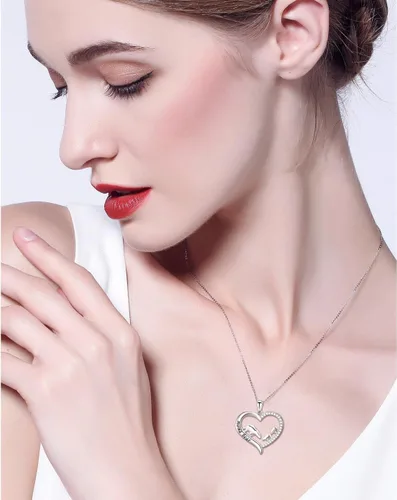 Miniatura 11 de Collar de plata esterlina para mamá, regalo para el día de la madre, dije o brazalete para mamá