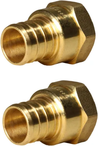 Miniatura 57 de XFITTING 1 pulgada Pex x 1 pulgada Adaptador Femenino NPT, 23-4-3=2X, 2 Piezas