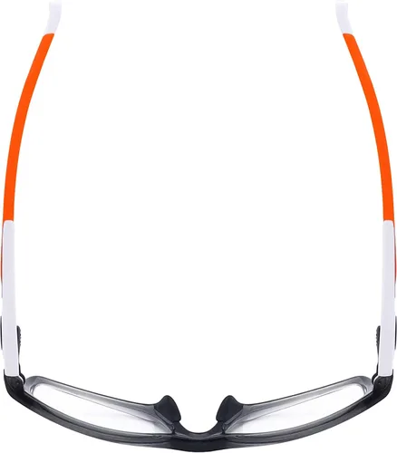 Miniatura 5 de BroLizard - Brazos de repuesto para Oakley Crosslink Glass Satin White Frame - Naranja