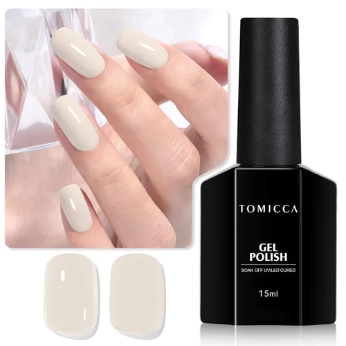 Miniatura 29 de TOMICCA Capa superior de gel mate, 0.5 onzas líquidas, acabado mate para esmalte de uñas de gel, remojar LED UV para curar de larga duración