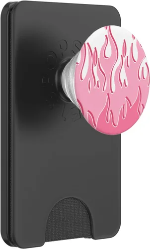 Miniatura 7 de Bonito diseño de llama rosa grafitti Flames pastel góticos PopSockets intercambiables PopGrip