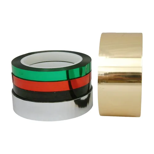 Miniatura 5 de jvcc mpf-01 Metalized Polyester Film cinta, Dorado