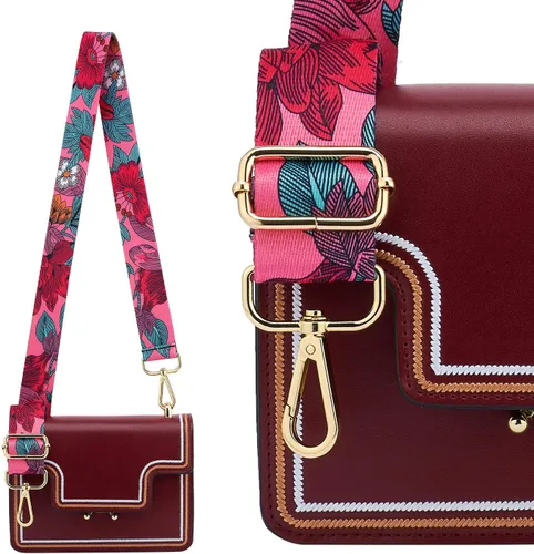 Miniatura 563 de ZOOEASS - Correa de repuesto para cartera, para colgar en el hombro o para cruzar, ancha y ajustable, de lona