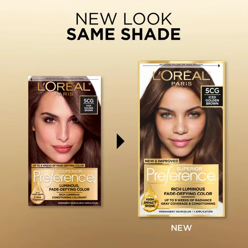 Miniatura 137 de L'Oreal Paris Superior Preference - Tinte permanente luminoso que desafía la decoloración, tinte para el cabello hasta 9 semanas de resplandor, 09