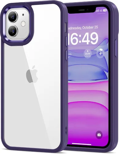 Miniatura 154 de HOOMIL Funda para iPhone 7 Plus/iPhone 8 Plus de 5.5 pulgadas, no amarillea, protección contra caídas, cubierta trasera dura transparente