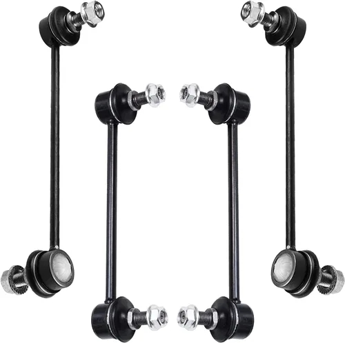 Miniatura 73 de Detroit Axle - 4 barras estabilizadoras AWD para Chrysler 300 2005-2019 Dodge Charger 2005-2008 2005-2008 Magnum Stabilizer Enlaces de extremo