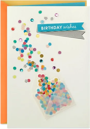 Miniatura 10 de Hallmark Tarjeta de cumpleaños (Puppy in a Party Hat)