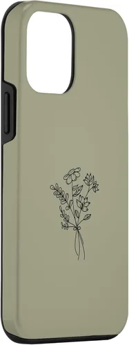 Miniatura 3 de Funda para iPhone 12 mini Wildlfower Floral Flower Khaki