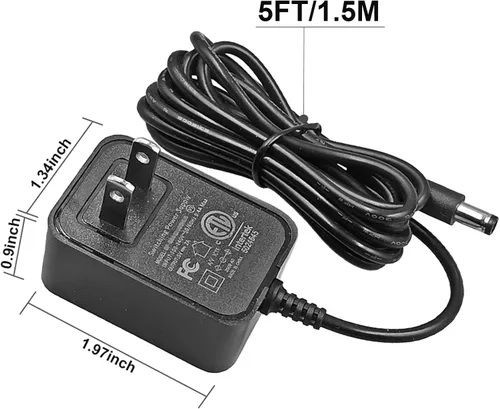 Miniatura 6 de Adaptador de corriente de repuesto para Yealink Phone PS5V2000US Fuente de alimentación compatible con Yealink T29G T54W T46U T46S T57W T48S T53W