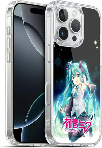 Miniatura 191 de Head Case Designs Licencia Oficial Hatsune Miku Gráficos Lindos Carcasa de Gel [Protección de Grado Militar] Compatible con Apple iPhone 7