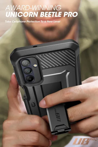 Miniatura 7 de SUPCASE Funda para Samsung Galaxy A16 con protector de pantalla (Unicorn Beetle Pro), [soporte integrado y clip para cinturón]