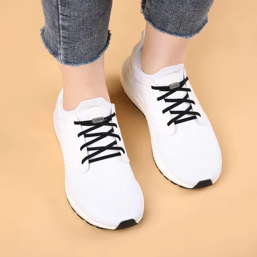 Miniatura 3 de ZHENTOR Cordones elásticos para zapatos, cordones elásticos sin atar, talla única para todos los zapatos de adultos y niños