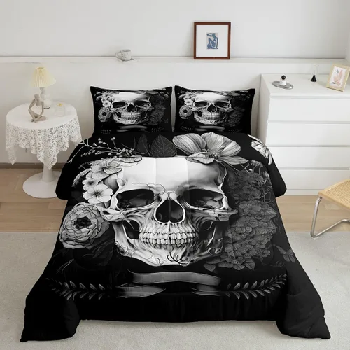 Miniatura 17 de Erosebridal Juego de ropa de cama individual de animales del zoológico para niños, lindo juego de edredón de animales salvajes de dibujos animados