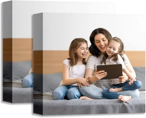 Miniatura 17 de YK artwood Lienzo Personalizado Subir Imágenes 12x16 pulgadas - Impresiones de Lienzo Personalizadas con Tus Fotos - Cuadros de Lienzo
