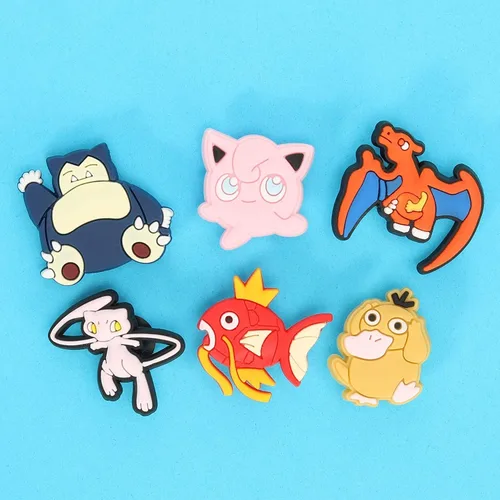 Miniatura 7 de Shoe Charms for Pokemon for Croc Charms, Shoe Decoration Charms Bracelet Wristband Accessories Party Gifts