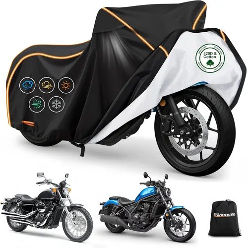 Miniatura 16 de Funda completa para Spyder F3 compatible con Can-Am Spyder F3T Tour y Limited 300D Oxford Protector de tela contra el polvo, la nieve, la lluvia
