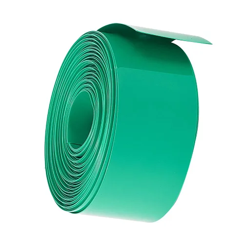 Miniatura 17 de Aicosineg 20 tubos termorretráctiles de batería de 2.83 pulgadas de longitud, 1.18 pulgadas de ancho de aplanamiento, aislamiento térmico de PVC