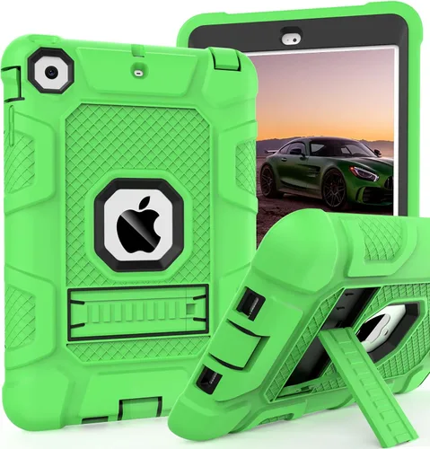 Miniatura 9 de TIMISM Funda para iPad mini, iPad mini 2, iPad mini 3 con soporte, 3 en 1, resistente a prueba de golpes, híbrida de tres capas, funda protectora