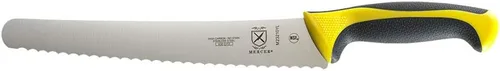 Miniatura 65 de Mercer Culinary - M23210WBH Mercer Culinary Millennia - Cuchillo para pan con borde ondulado de 10 pulgadas de ancho, color blanco