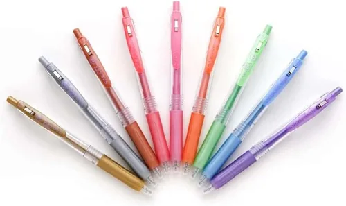 Miniatura 3 de Zebra Sarasa - Bolígrafos retráctiles de tinta de gel Surtido brillante