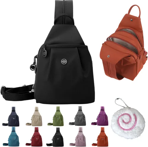 Bolsa de viaje antirrobo premium 3 en 1 2025, bolsa de viaje impermeable de 2 vías, bolsa de hombro convertible Oxford, Negro, Mediana, Deporte
