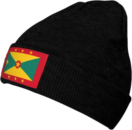 Miniatura 13 de Gorro de punto nacional para invierno y otoño, gorros para hombres y mujeres, gorro cálido con puños, gorro de esquí suave unisex